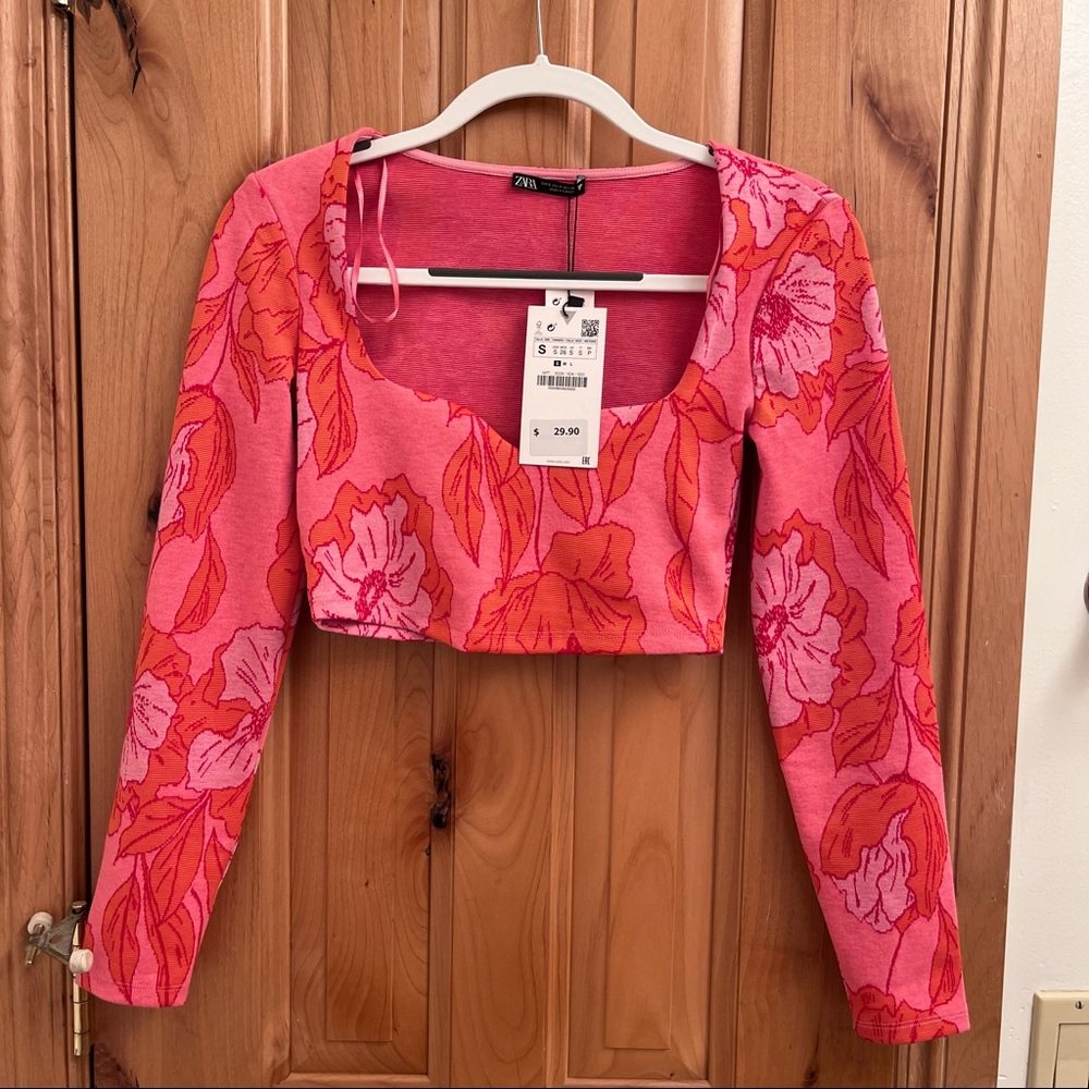 Zara top NWT size S